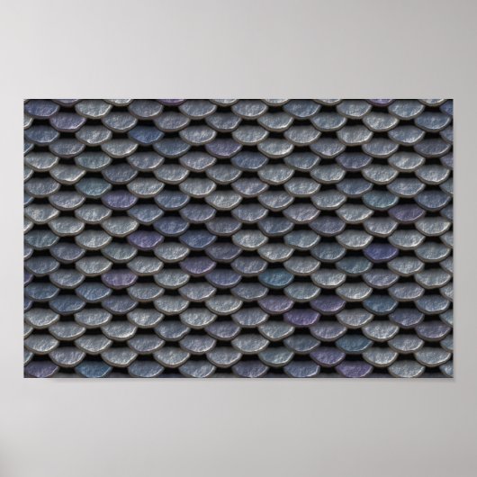 Poster Plaques d'armure en métal (Devant)