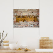 Poster Plaques de maïs séchées (Cuisine)