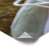 Poster Plaques et lancers en céramique fleurie argentée e (Coin)