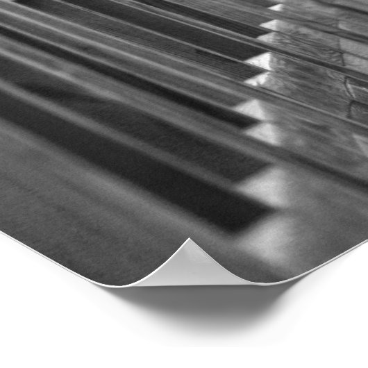 Poster Plaques floues (Coin)