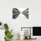 Poster Plaques floues (Bureau à domicile)