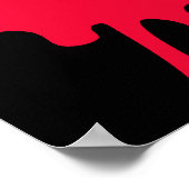 Poster Plat d'encre (Coin)