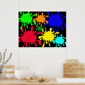 Poster Plat d'encre (Cuisine)