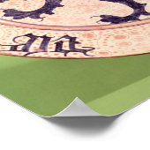 Poster Plat hispano-mauresque, vitré en étain (Coin)