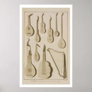 Poster Plat III : Ficelé antique et moderne et plumé