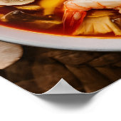 Poster Plat thaï Tom Yum Goong haute résolution (Coin)