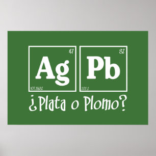 Poster Plata ou plomb
