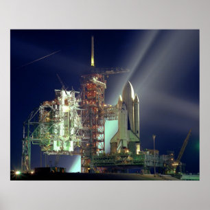 Poster Plate-forme de lancement 1981