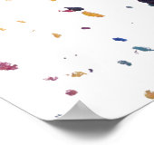 Poster Plate-forme de peinture moderne du milieu du siècl (Coin)