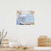 Poster Plateau de maintien hygiéniste dentaire (Cuisine)