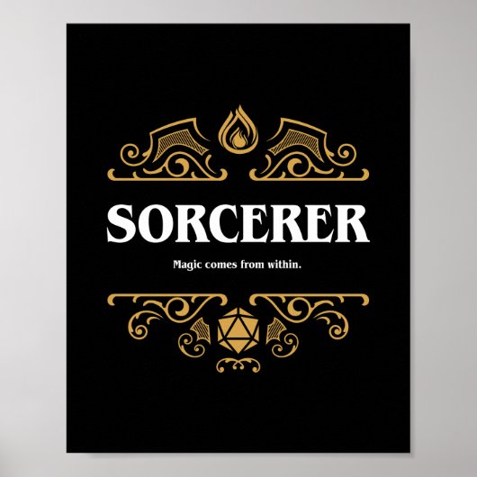 Poster Plateau de Sorcerer (Devant)
