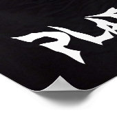 Poster Platecarpus Mosasaur crâne (Coin)