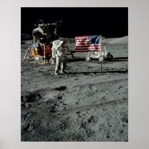 Poster Plateforme d'atterrissage d'Apollo 17