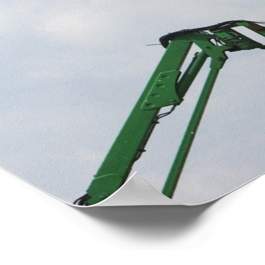 Poster Plateformes de levage industriel (Coin)