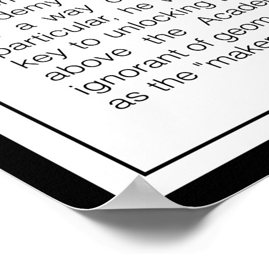 Poster Platon (Coin)