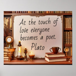 Poster Platon Au toucher de l'amour