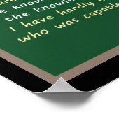 Poster Platon mathématiques citations (Coin)