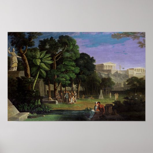 Poster plato's academy (Devant)