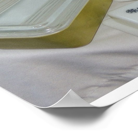 Poster Plats Pyrex vintages ! (Coin)