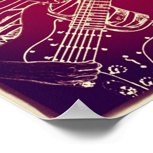 Poster "Play Guitar" (Coin)