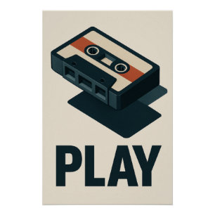 Poster PLAY – L’affiche culte pour faire revivre la magie