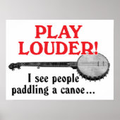 Poster Play Louder (Devant)