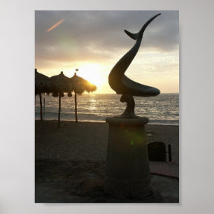 Poster Playa de los Muertos, Puerto Vallarta