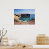 Poster Playa del Papagayo, côte sud de Lanzarote (Cuisine)