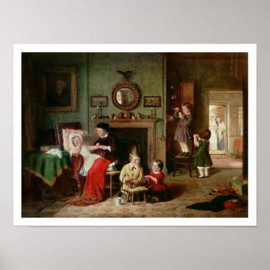 Poster Playing at doctors (Devant)