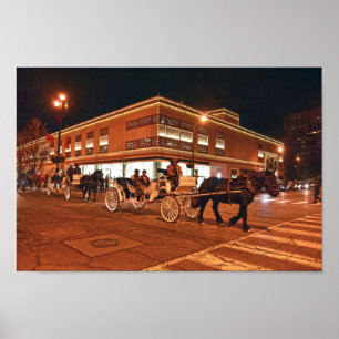 Poster Plaza Carriage Rides, Kansas City, Missouri