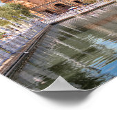 Poster Plaza de España à Séville, Espagne (Coin)