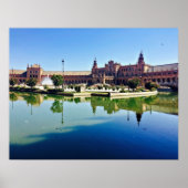 Poster Plaza de España Séville (Devant)