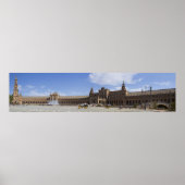 Poster Plaza de Espana Seville (Devant)