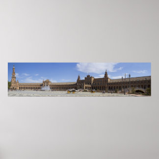 Poster Plaza de Espana Seville