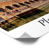 Poster Plaza de España Séville Espagne Europe (Coin)
