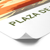 Poster Plaza De La Corredera Espagne (Coin)