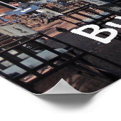 Poster Plaza Dorrego l'après-midi (Coin)