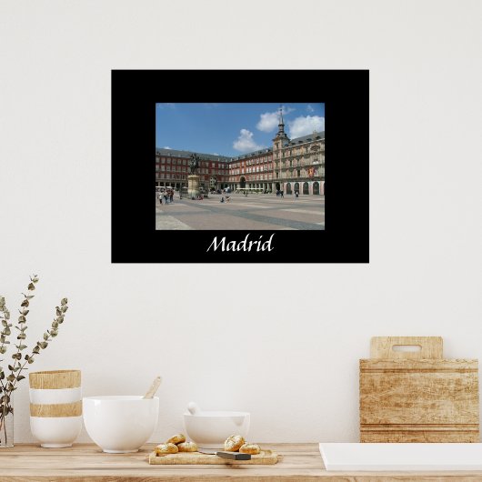 Poster Plaza Mayor (Cuisine)