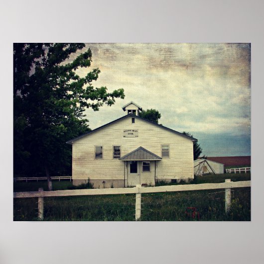 Poster Pleasant Valley Country School (Devant)