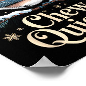 Poster Please Chew Quieter Funny Introvert Christmas Bird (Coin)