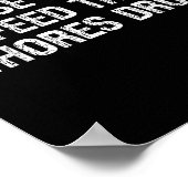 Poster Please Do Not Feed The S Drugs Funny Joke Distress (Coin)