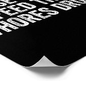 Poster Please Do Not Feed The S Drugs Funny Joke Distress (Coin)