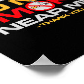 Poster Please Do Not Smoke Near Me Thank You (Coin)