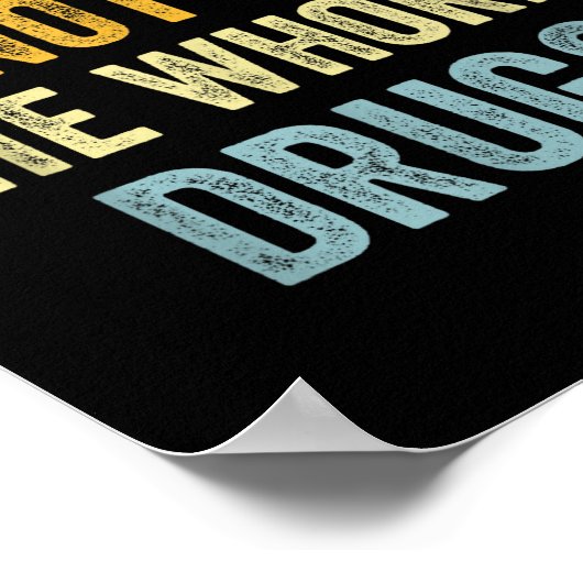 Poster Please Don't Feed The S Drugs  (Coin)