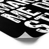 Poster Please Don't Make Me Do Stuff Lazy Funny  (Coin)