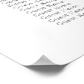 Poster Please Find Your Seat Wedding Seating Chart (Coin)