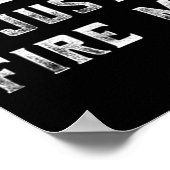 Poster Please Just Fire Me Funny Working Job Quote Saying (Coin)