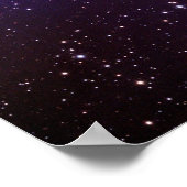 Poster Pleiades Open Star Cluster Sept Soeurs à Taurus (Coin)