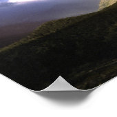 Poster Plein arc-en-ciel et ciel orageux sur Grinnell (Coin)