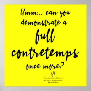 Poster Plein Contretemps Meyer Lemon